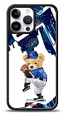 Dafoni Art iPhone 14 Pro Max Hand Soccer Teddy Bear Klf