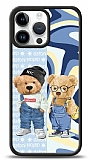 Dafoni Art iPhone 14 Pro Max Summer Couple Teddy Klf