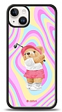 Dafoni Art iPhone 15 Plus Tennis Girl Bear Klf