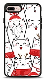 Dafoni Art iPhone 7 Plus / 8 Plus New Year Cats Klf