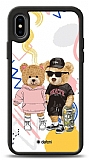 Dafoni Art iPhone XS Fun Couple Teddy Klf