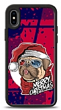 Dafoni Art iPhone XS Max Christmas Pug Klf