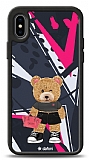 Dafoni Art iPhone XS Max Rock And Roll Teddy Bear Klf