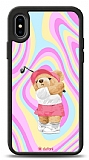 Dafoni Art iPhone XS Tennis Girl Bear Klf