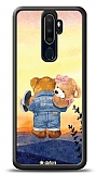 Dafoni Art Oppo A9 2020 Sunset Teddy Bears Klf