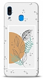 Samsung Galaxy A20 / A30 Minimal Tal Yaprak Klf