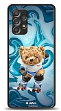 Dafoni Art Samsung Galaxy A52 Skating Teddy Bear Klf