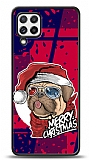 Dafoni Art Samsung Galaxy M22 Christmas Pug Klf