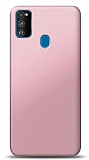 Samsung Galaxy M30S Rose Gold Mat Silikon Klf