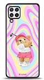 Dafoni Art Samsung Galaxy M32 Tennis Girl Bear Klf