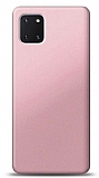 Samsung Galaxy Note 10 Lite Rose Gold Mat Silikon Klf