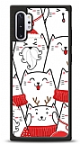 Dafoni Art Samsung Galaxy Note 10 Plus New Year Cats Klf