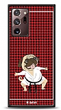 Dafoni Art Samsung Galaxy Note 20 Ultra Karate Fighter Pug Klf