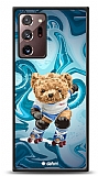 Dafoni Art Samsung Galaxy Note 20 Ultra Skating Teddy Bear Klf