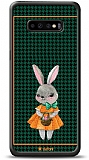 Dafoni Art Samsung Galaxy S10 Lady Rabbit Klf