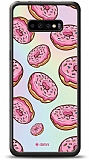 Dafoni Hologram Samsung Galaxy S10 Pembe Donut Klf