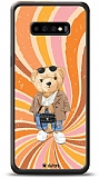 Dafoni Art Samsung Galaxy S10 Plus Bear Effect Klf