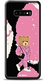 Dafoni Art Samsung Galaxy S10 Plus Business Teddy Bear Klf