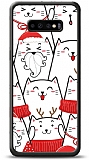 Dafoni Art Samsung Galaxy S10 Plus New Year Cats Klf