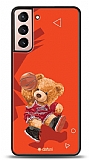 Dafoni Art Samsung Galaxy S21 Basketball Bear Klf
