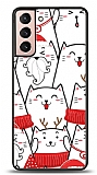 Dafoni Art Samsung Galaxy S21 Plus New Year Cats Klf