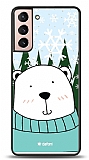 Dafoni Art Samsung Galaxy S21 Snow Bear Klf