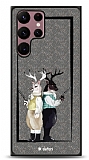 Dafoni Art Samsung Galaxy S22 Ultra 5G Spy Deers Klf