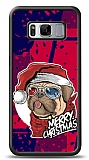 Dafoni Art Samsung Galaxy S8 Christmas Pug Klf
