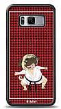 Dafoni Art Samsung Galaxy S8 Karate Fighter Pug Klf