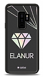 Dafoni Hologram Samsung Galaxy S9 Plus Kiiye zel isimli Diamond Klf