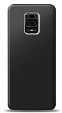 Xiaomi Redmi Note 9 Pro Siyah Mat Silikon Klf