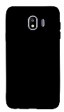 Samsung Galaxy J4 Mat Siyah Silikon Klf