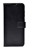 Kar Deluxe Samsung Galaxy M51 Kapakl Czdanl Siyah Deri Klf