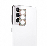 Samsung Galaxy S21 Tal Colorful Kamera Lensi Koruyucu