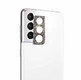 Samsung Galaxy S21 Tal Siyah Kamera Lensi Koruyucu