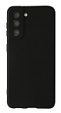 Samsung Galaxy S22 Plus 5G Kamera Korumal Siyah Silikon Klf
