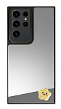 Samsung Galaxy S23 Ultra Yldz Figrl Aynal Silver Rubber Klf