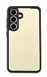 Samsung Galaxy S24 Plus Silikon Kenarl effaf Rubber Klf