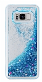 Samsung Galaxy S8 Plus Sulu Mavi Rubber Klf