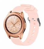Huawei Watch GT 3 46 mm izgili Sand Pink Silikon Kordon