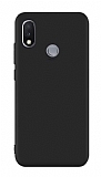 Xiaomi Mi Mix 3 Mat Siyah Silikon Klf