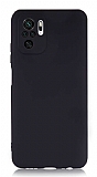 Xiaomi Redmi Note 10S Kamera Korumal Mat Siyah Silikon Klf