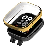 Xiaomi Redmi Watch 3 360 Korumal Gold Sert Kasa ve Ekran Koruyucu