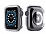 Apple Watch 5 effaf Silikon Klf ve Ekran Koruyucu 40 mm
