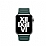 Apple Watch / Watch 2 / Watch 3 Koyu Yeil Deri Kordon 38 mm