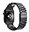 Apple Watch / Watch 2 / Watch 3 Siyah Metal Kordon (38 mm)