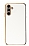 Eiroo Borderline Samsung Galaxy A04s Kamera Korumal Beyaz Silikon Klf