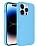 Eiroo iPhone 11 Pro MagSafe zellikli Ak Mavi Silikon Klf