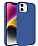 Eiroo iPhone 12 MagSafe zellikli Mavi Silikon Klf