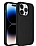 Eiroo iPhone 12 Pro MagSafe zellikli Siyah Silikon Klf